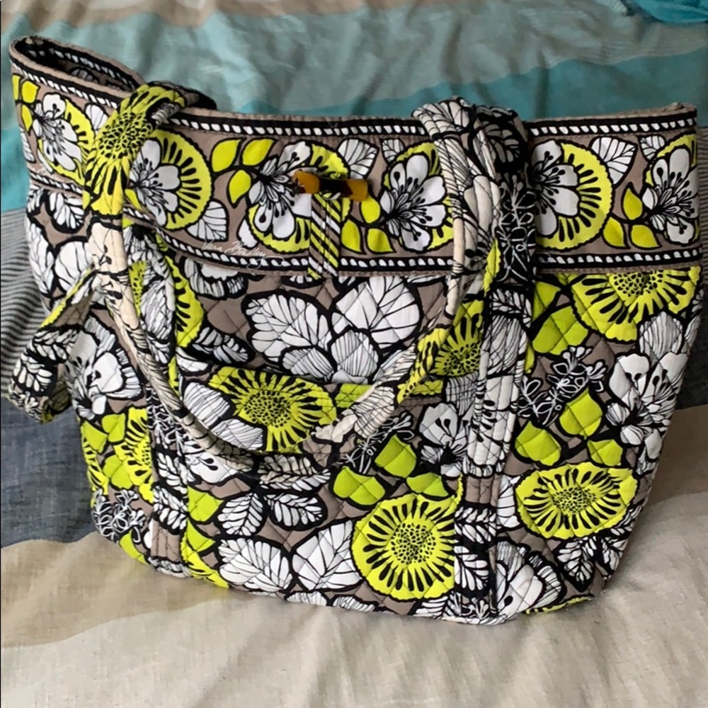 EUC Vera Bradley Citron Tote